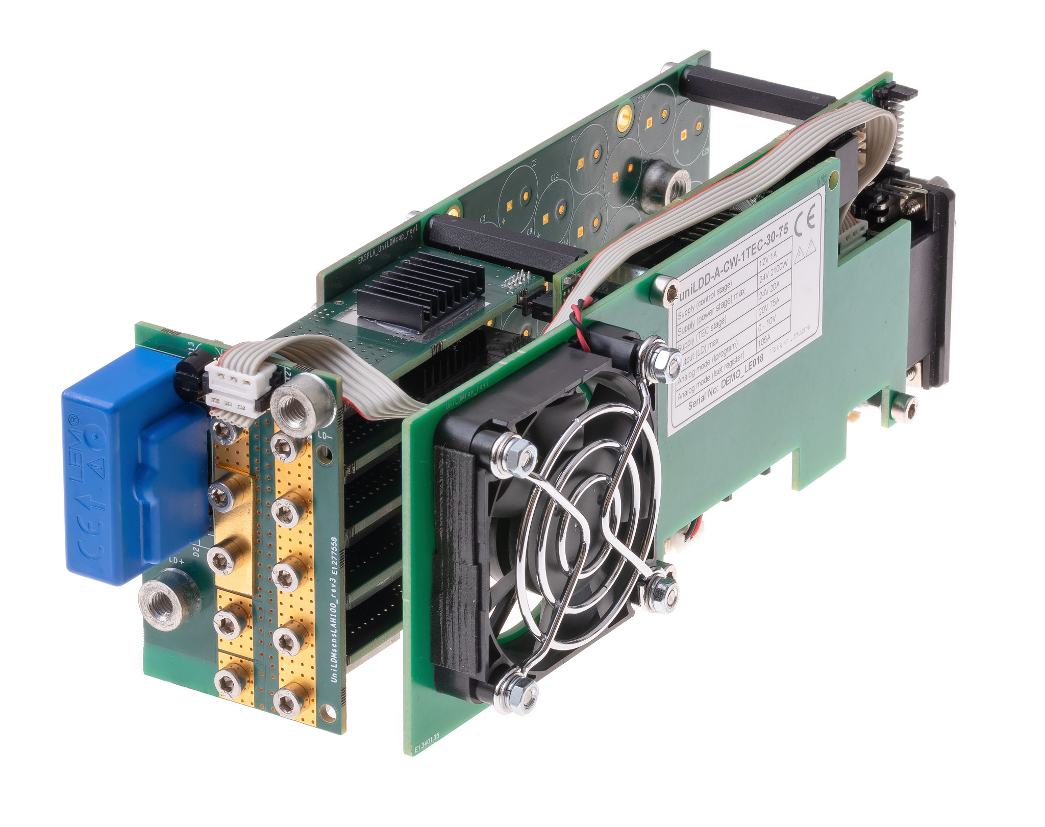uniLDD-A-CW Pulsed Laser Diode Driver uniLDD-A-CW Pulsed Laser Diode Driver
