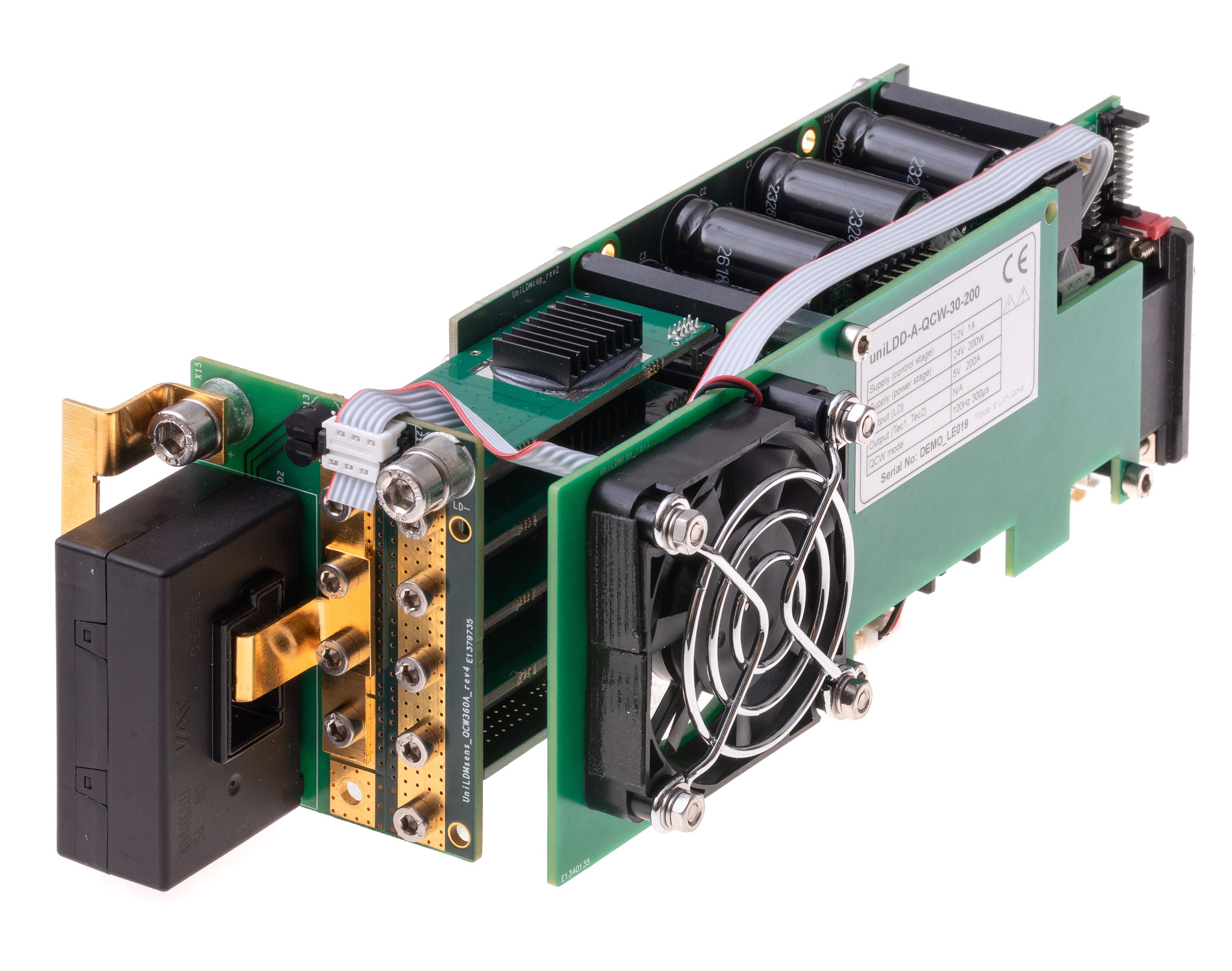 uniLDD-A-QCW Pulsed Laser Diode Driver uniLDD-A-QCW Pulsed Laser Diode Driver